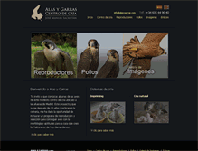 Tablet Screenshot of alasygarras.com